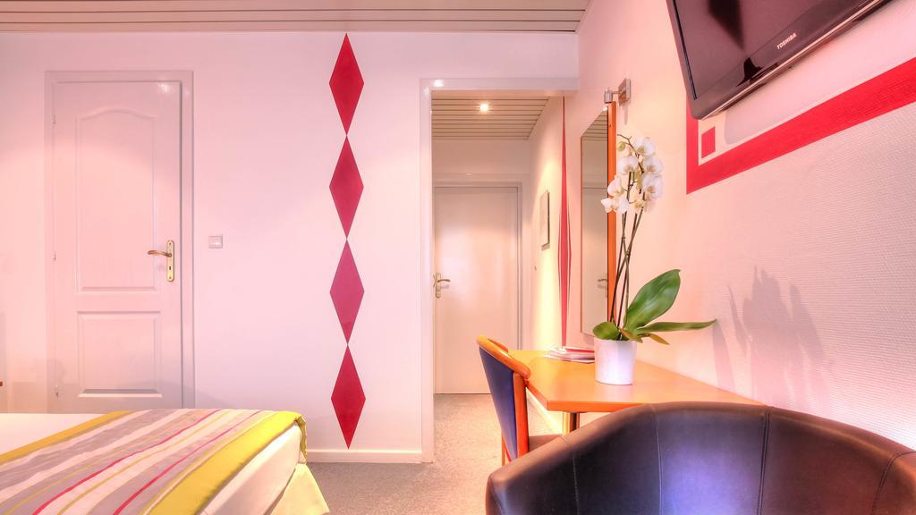 Hotel Le Terminus Mons Rum bild