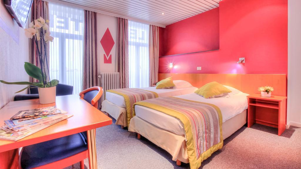 Hotel Le Terminus Mons Rum bild